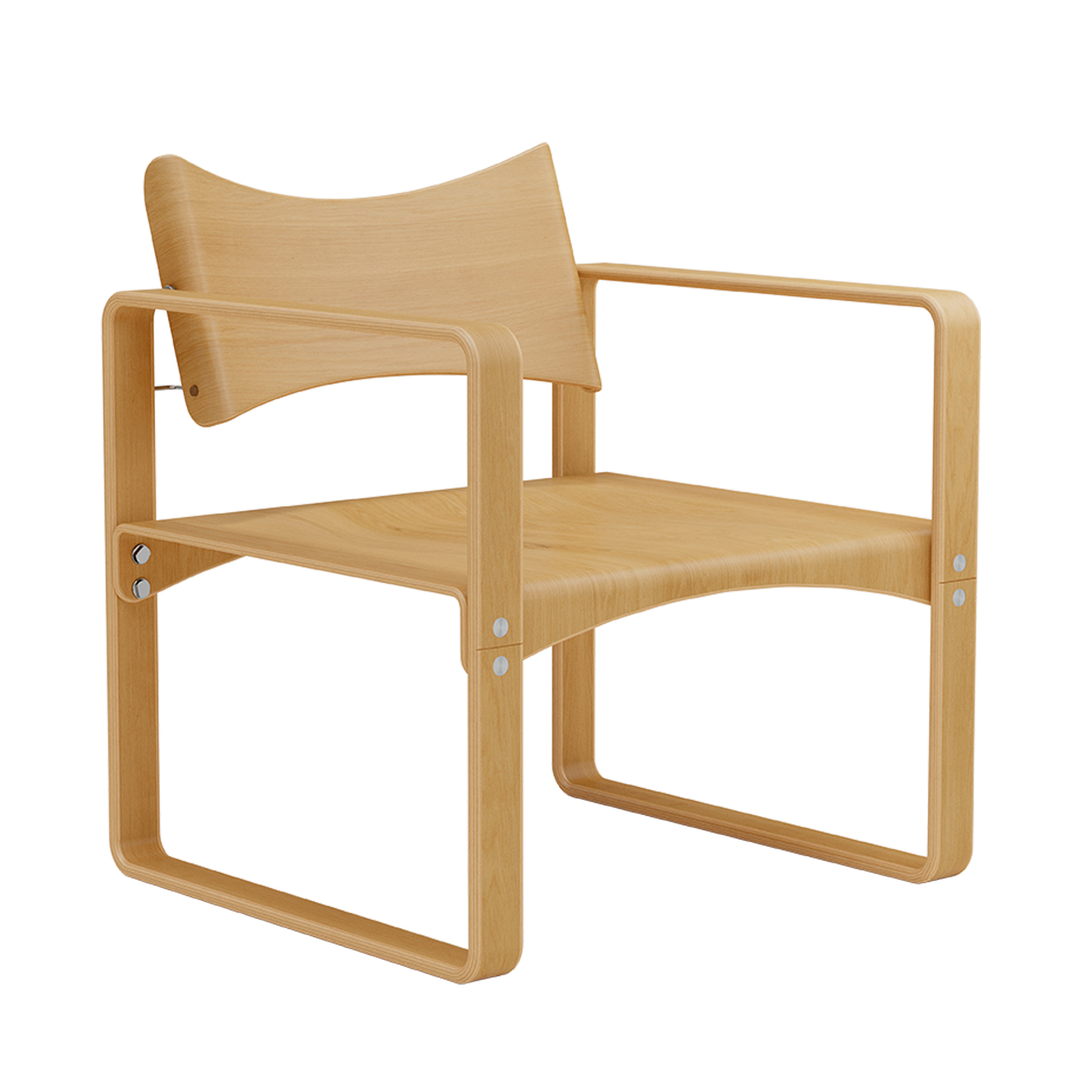 Series 270 F Armchair: Honey Stained