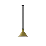 Les Acrobates N° 322 Pendant Lamp: Extra Large + Yellow + Conic