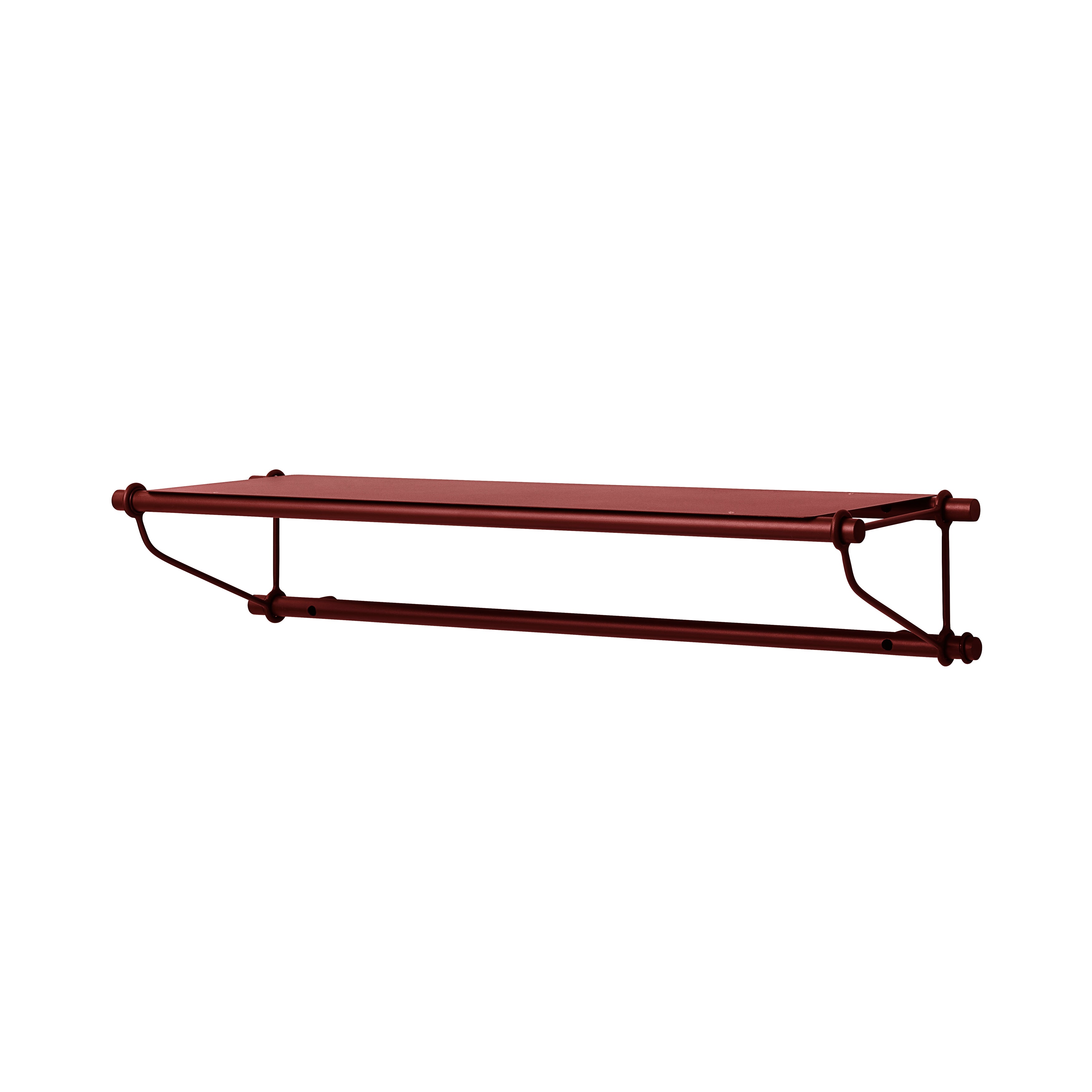 Parade Shelf: Oxide Red + 1 Shelf Top