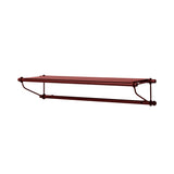 Parade Shelf: Oxide Red + 1 Shelf Top