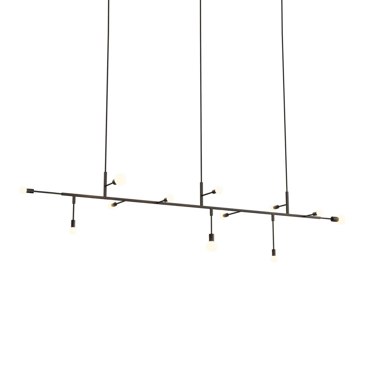 Cliff 08 Suspension Lamp: Graphite