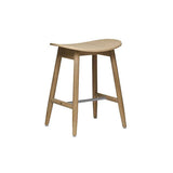 Icha Stool: Natural Oak