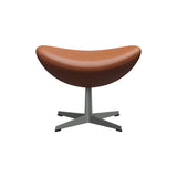 Egg Footstool: Silver Grey