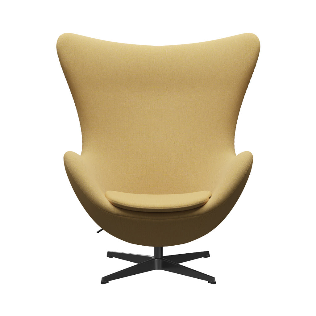 Egg Footstool: Without Return Mechanism + Black