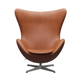 Egg Footstool: Without Return Mechanism + Silver Grey