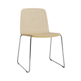 Just Chair: Metal Base + Ash + Chrome