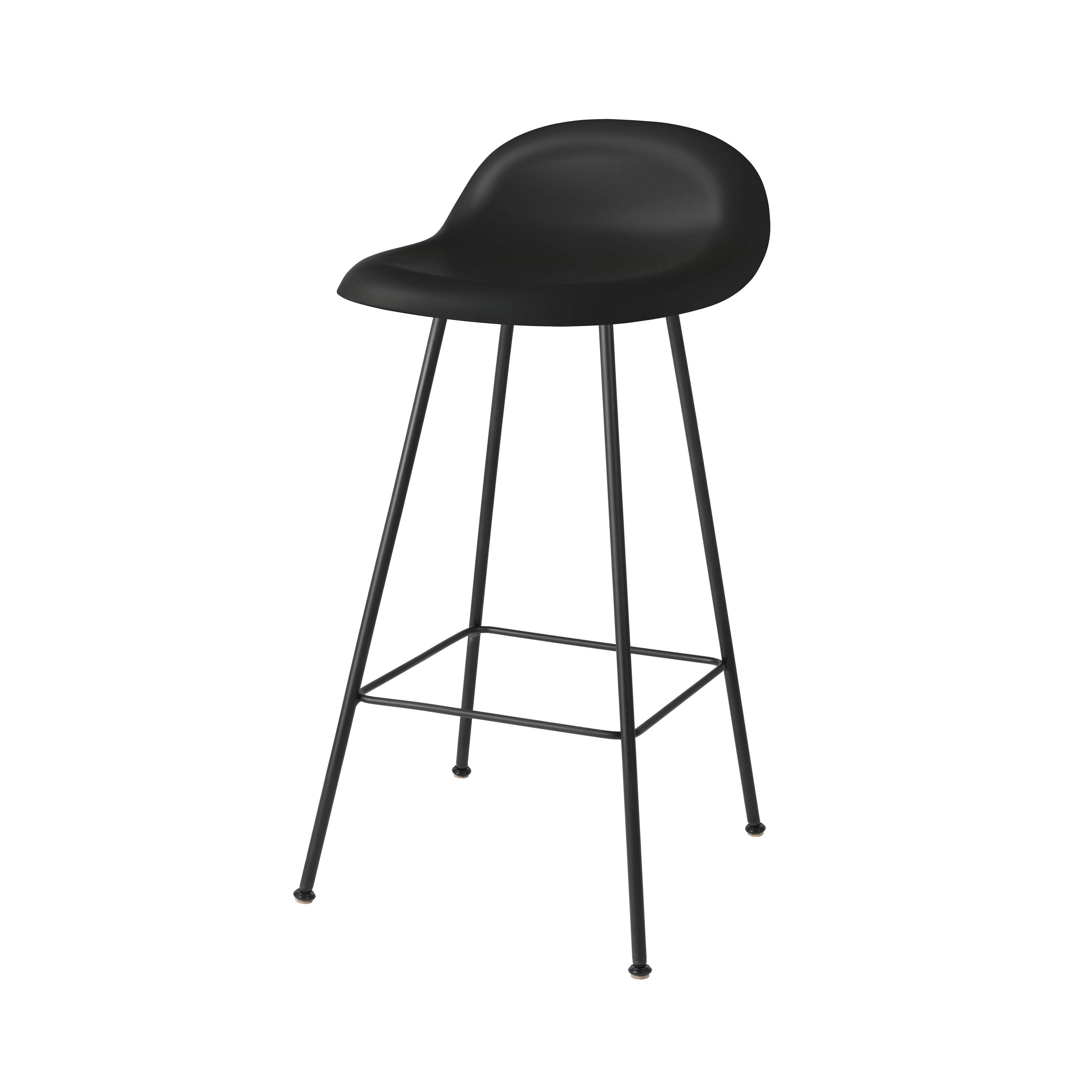 3D Bar + Counter Stool: Hirek Shell + Center Base + Counter