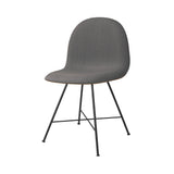 3D Dining Chair: Center Base + Front Upholstery + American Walnut