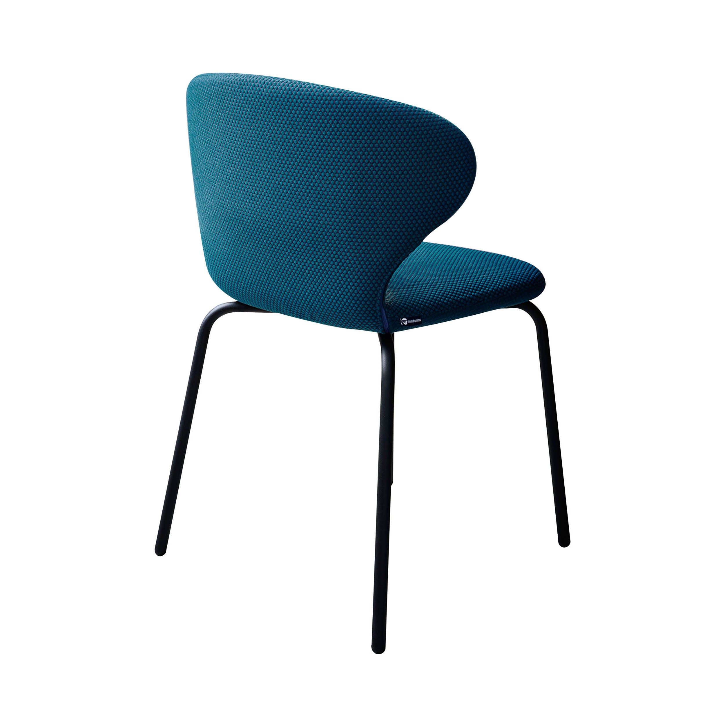Mula Stacking Side Chair: Black