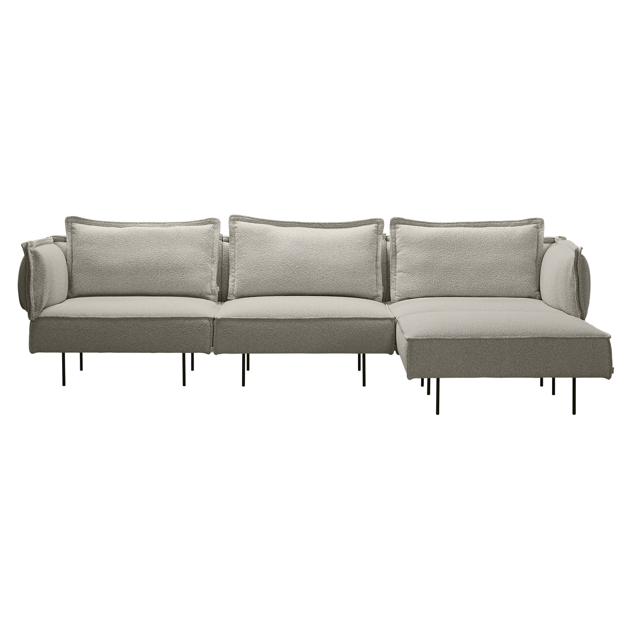 3-Seat Modular Sofa with Chaise: Copenhagen 901