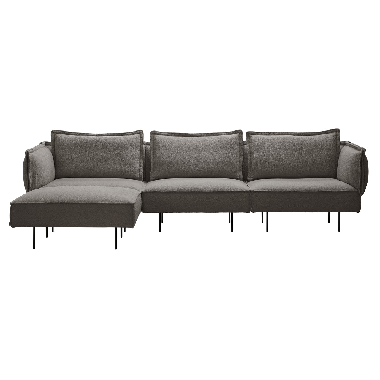 3-Seat Modular Sofa with Chaise: Copenhagen 904