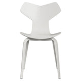 Grand Prix Chair: High + White + White Veneer