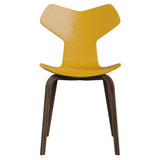 Grand Prix Chair: High + True Yellow + Walnut Veneer
