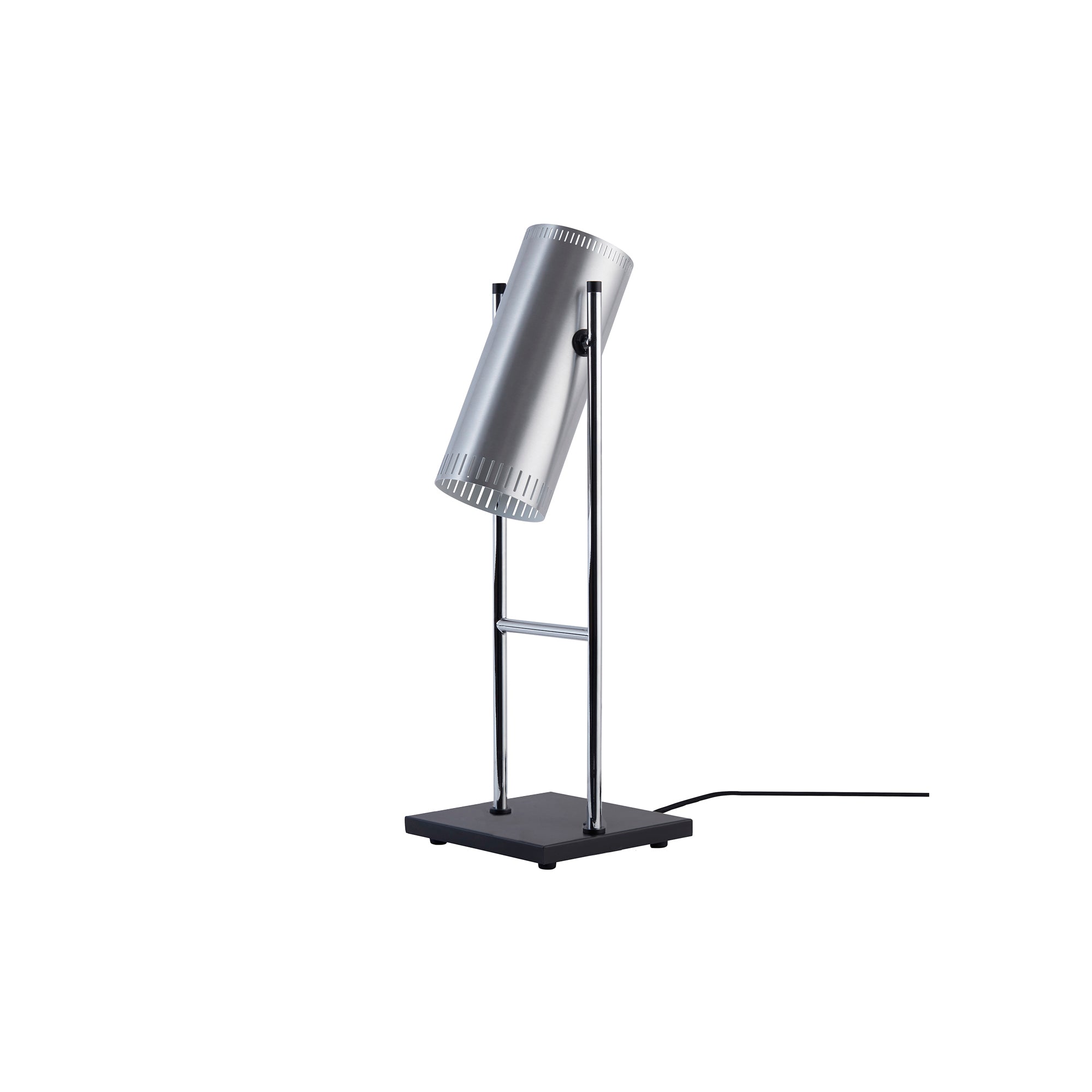 Trombone Table Lamp: Aluminum