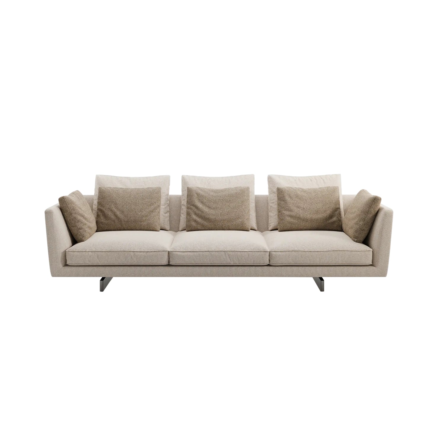 Savoy Sofa 280: Matte Black