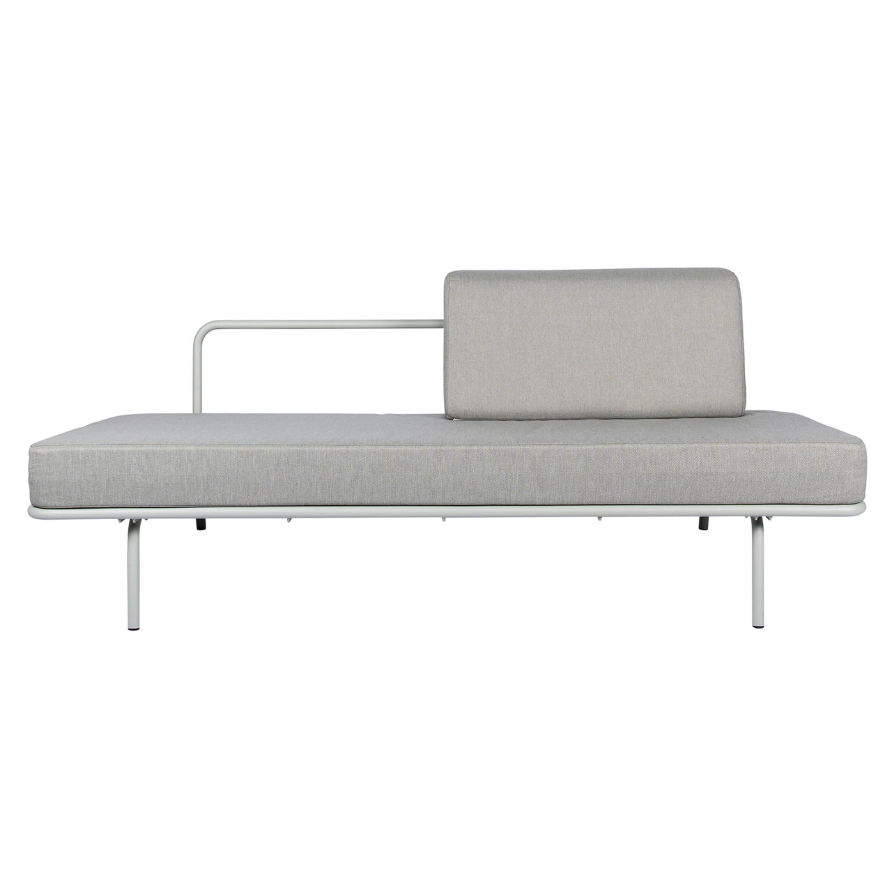 Sofabed: Light Grey + Grey