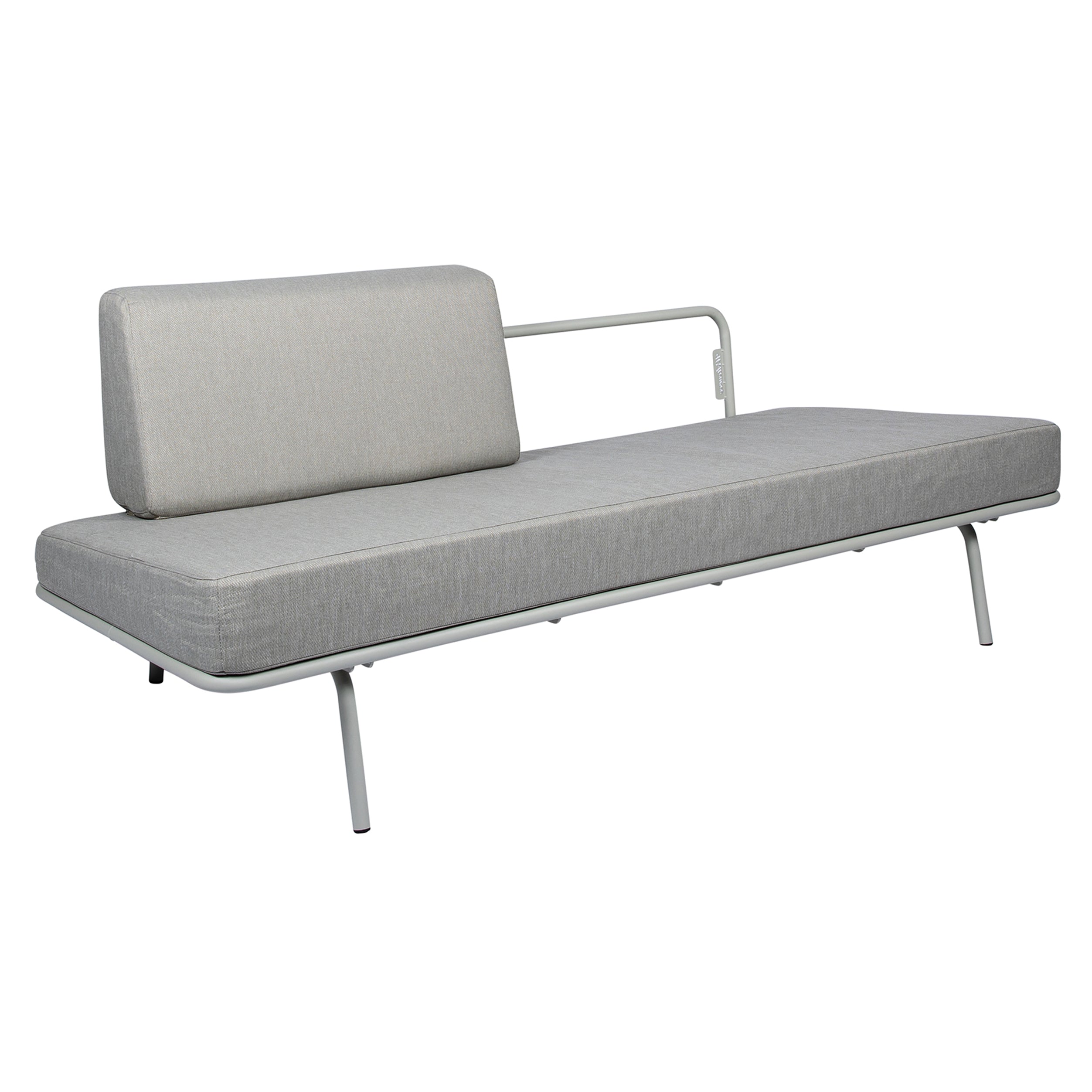 Sofabed: Light Grey + Grey