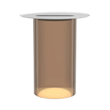 Carousel Floor Lamp: Bronze + white