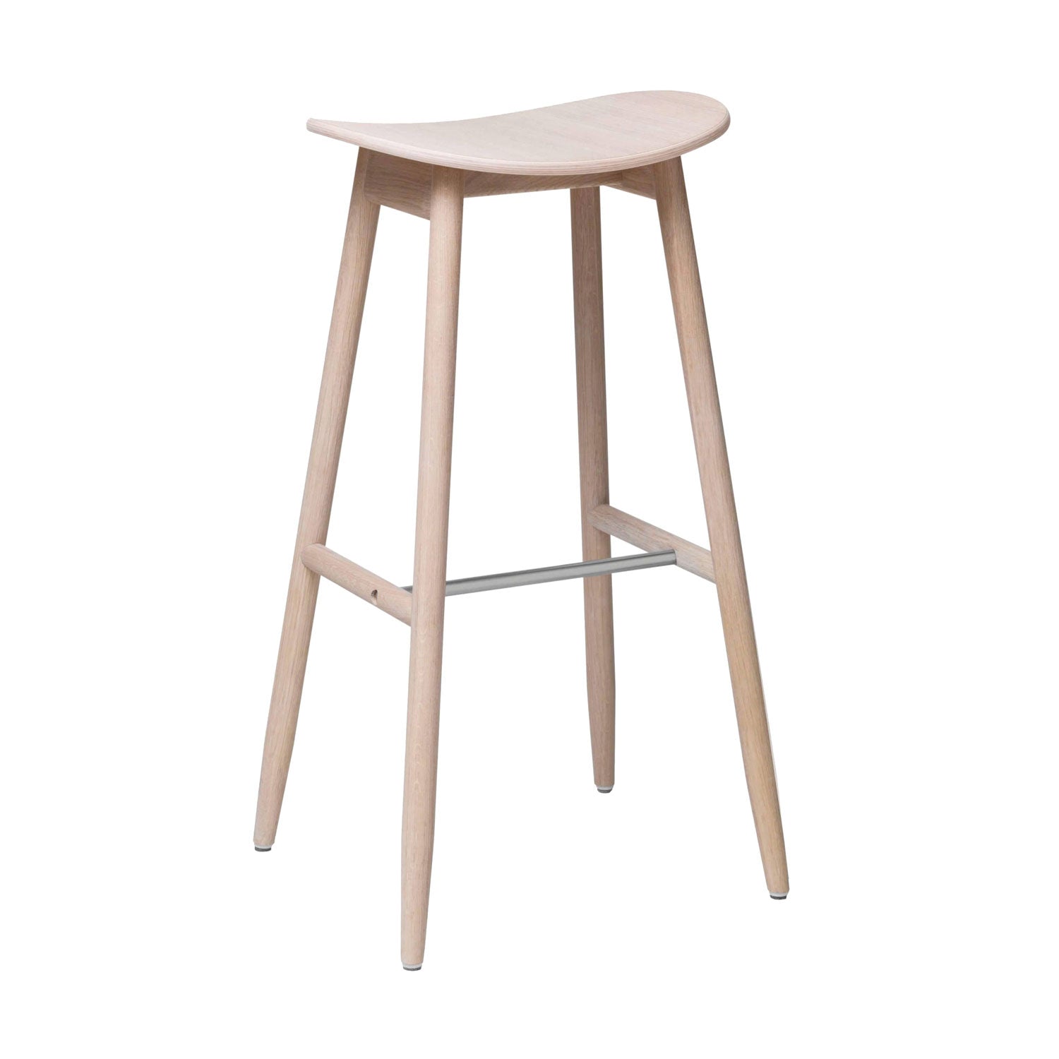 Icha Bar + Counter Stool: Bar + Natural Oak