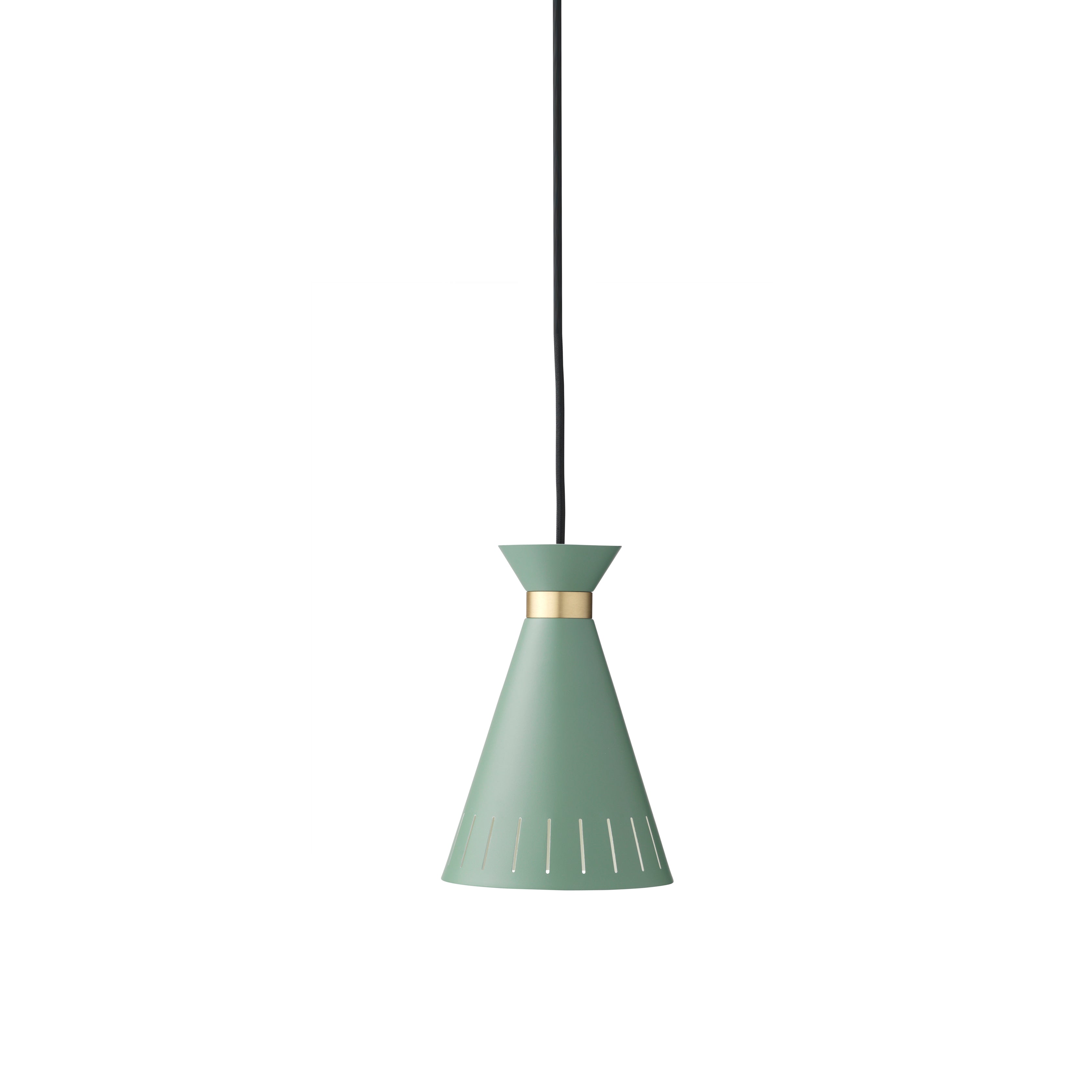 Cone Pendant: Dusty Green