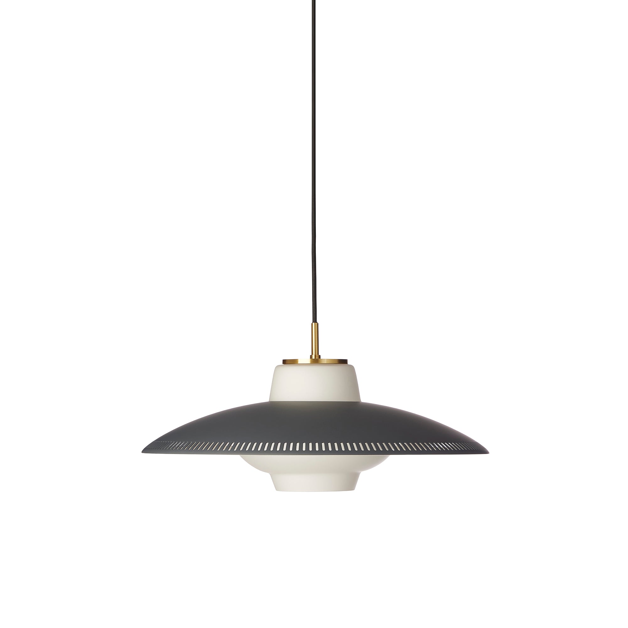 Opal Shade Pendant: Ultimate Grey