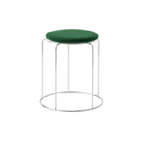 Wire Stool VP11: Upholstery + Hallingdal 944