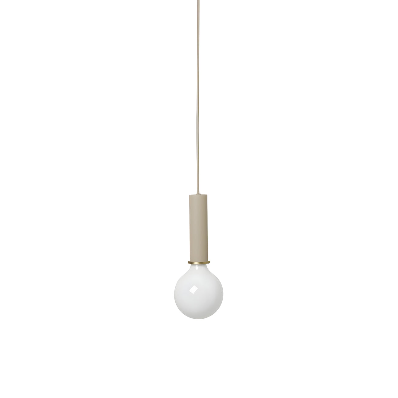 Collect Lighting: Pendant + High + Cashmere