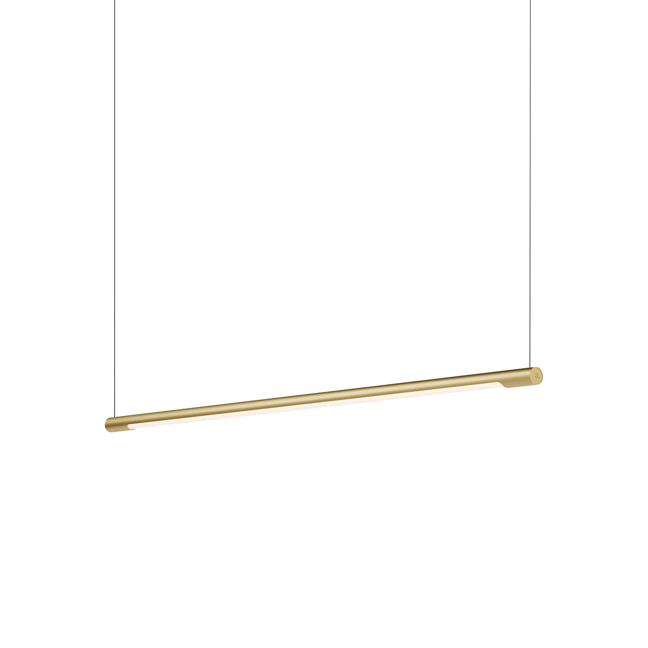 Form. Linear Suspension 4ft: Brushed Brass