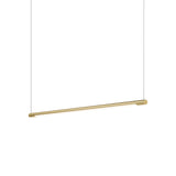 Form. Linear Suspension 4ft: Brushed Brass