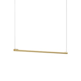 Form. Linear Suspension 4ft: Brushed Brass