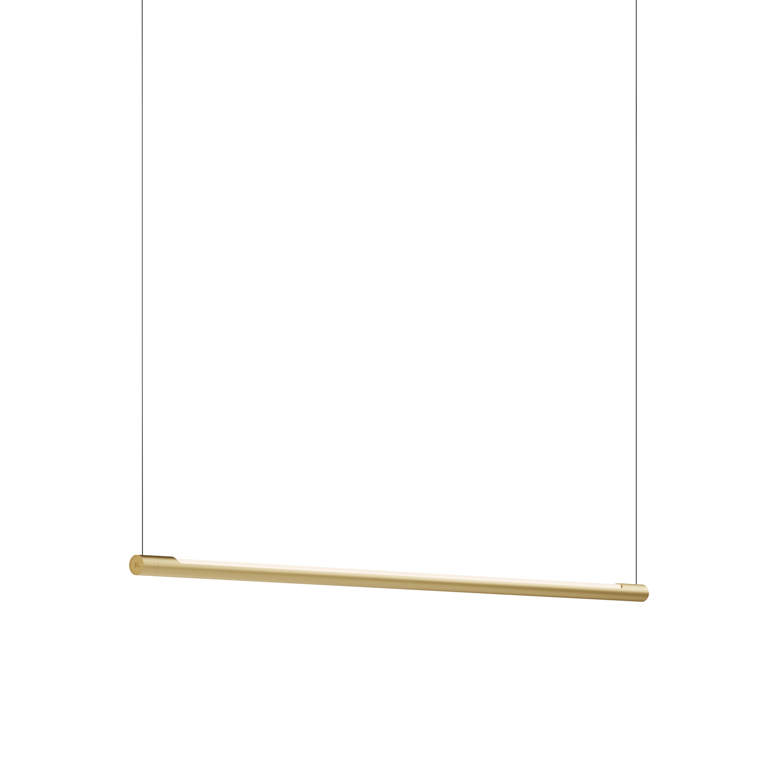 Form. Linear Suspension 4ft: Brushed Brass