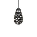 Kōura Pendant Light: Small + Black