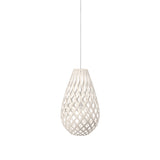 Kōura Pendant Light: Extra Small + White + White