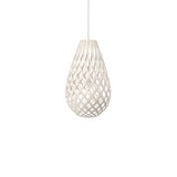 Kōura Pendant Light: Small + White