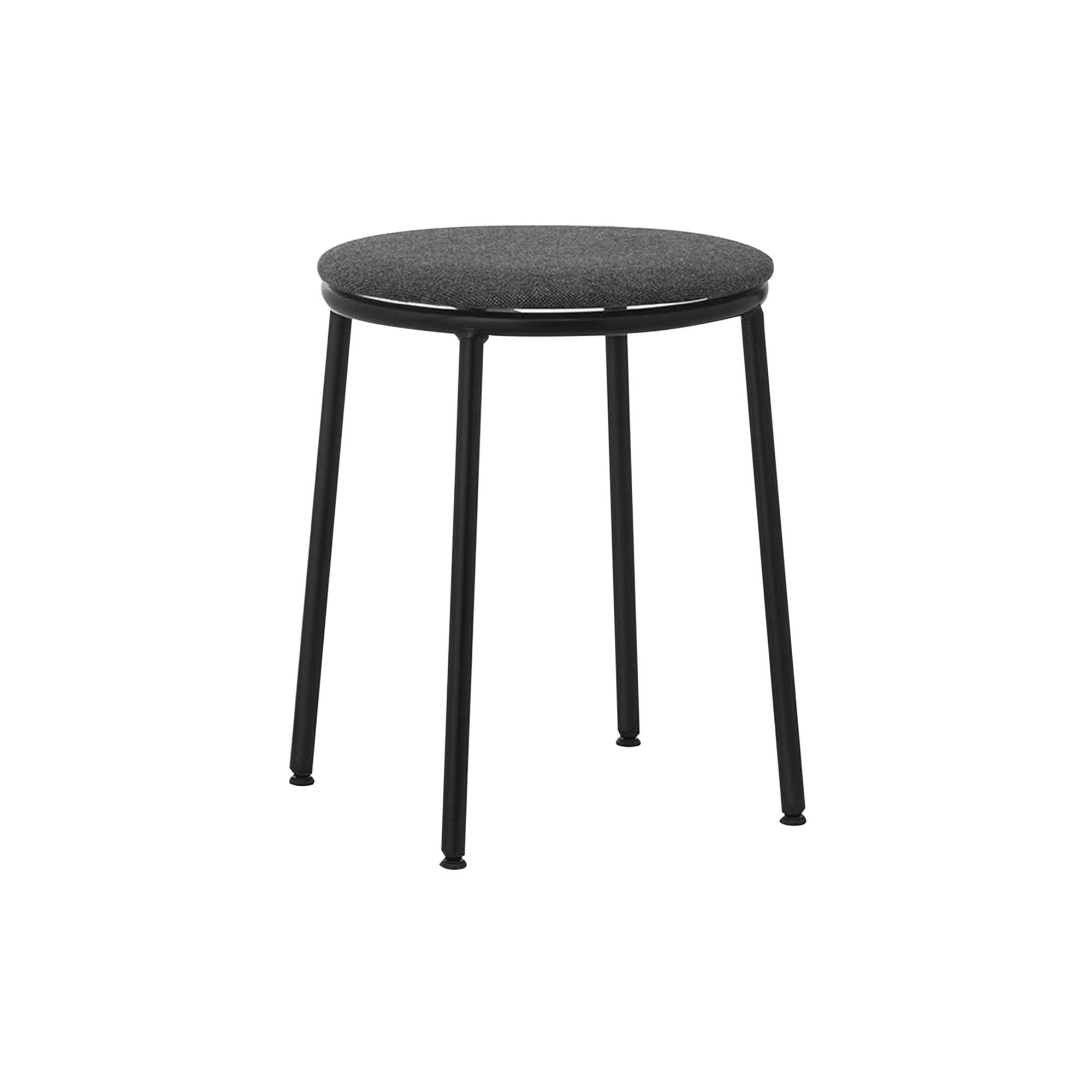 Circa Stool: Upholstered + Main Line Flax MLF16