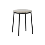 Circa Stool: Upholstered + Main Line Flax MLF20