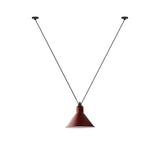 Les Acrobates N° 323 Pendant Lamp: Extra Large + Red + Conic