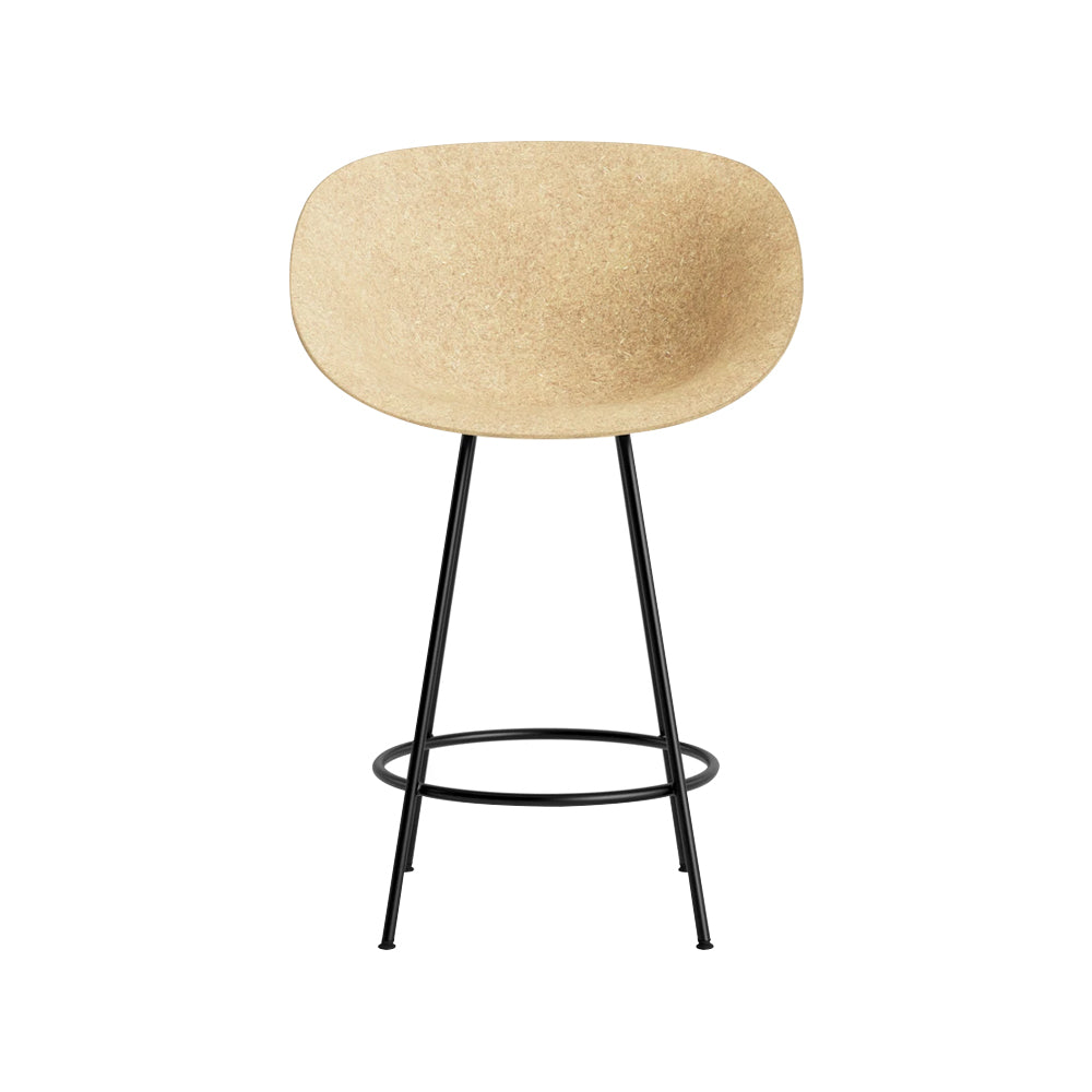 Mat Bar + Counter Armchair: Counter + Hemp + Black