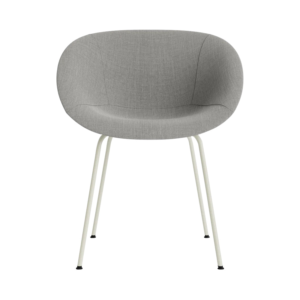 Mat Armchair: Fully Upholstered + Cream