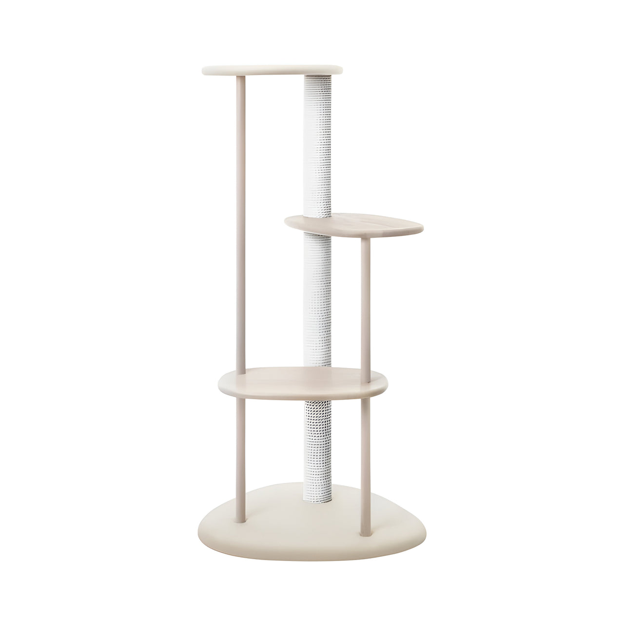 Cat Tree: White + Sheer White