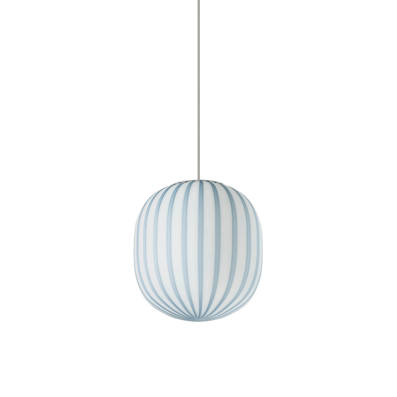 Filigrana Pendant Light: Cylinder + Blue