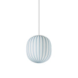 Filigrana Pendant Light: Cylinder + Blue