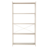 Punctual Shelving System: Configuration 4 + Cashmere (Perforated)