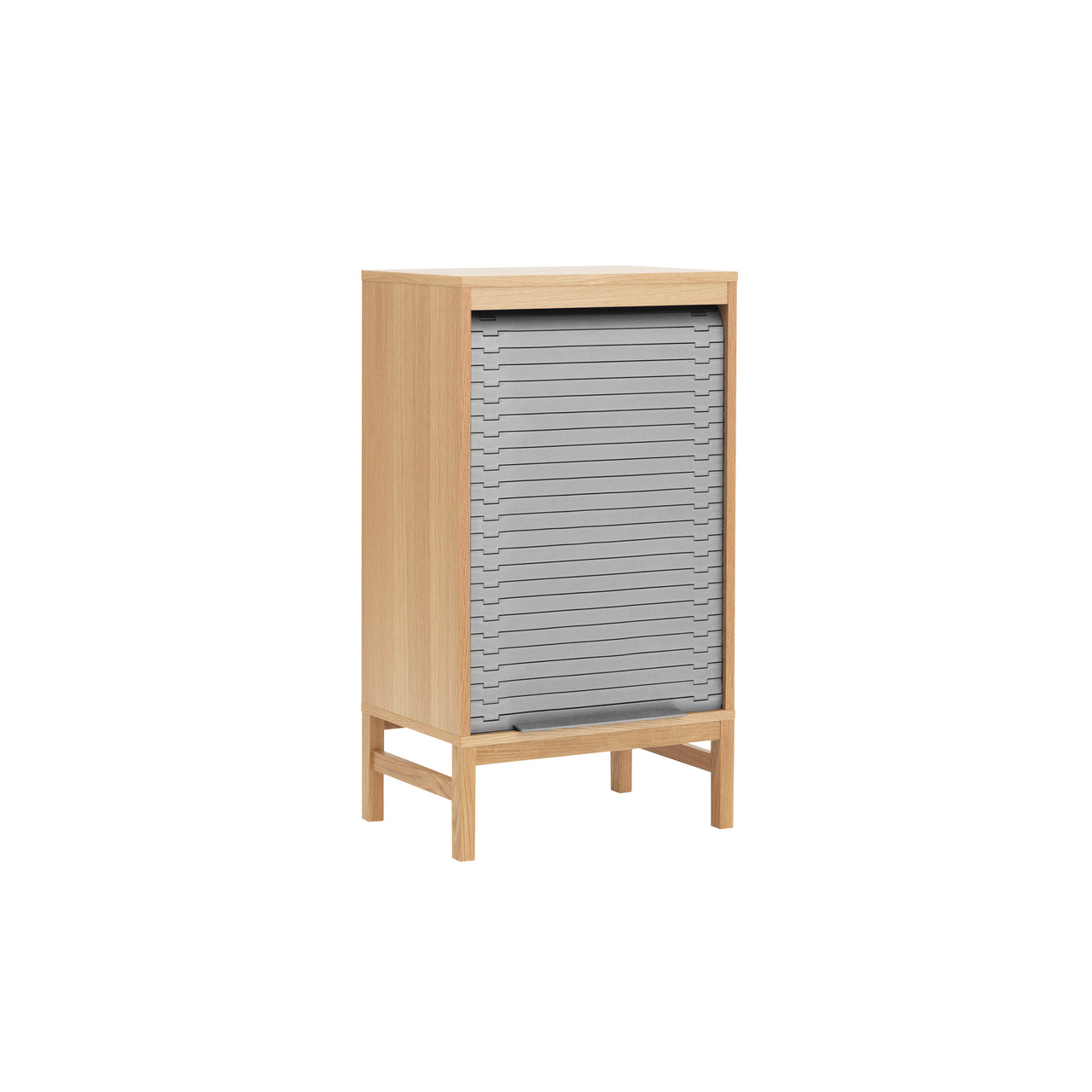 Jalousi Cabinet: Low + Grey