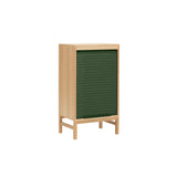 Jalousi Cabinet: Low + Dark Green