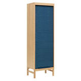 Jalousi Cabinet: High + Dark Blue