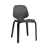 My Chair: Wood Base + Black