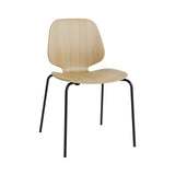 My Chair: Metal Base + Black Steel + Oak