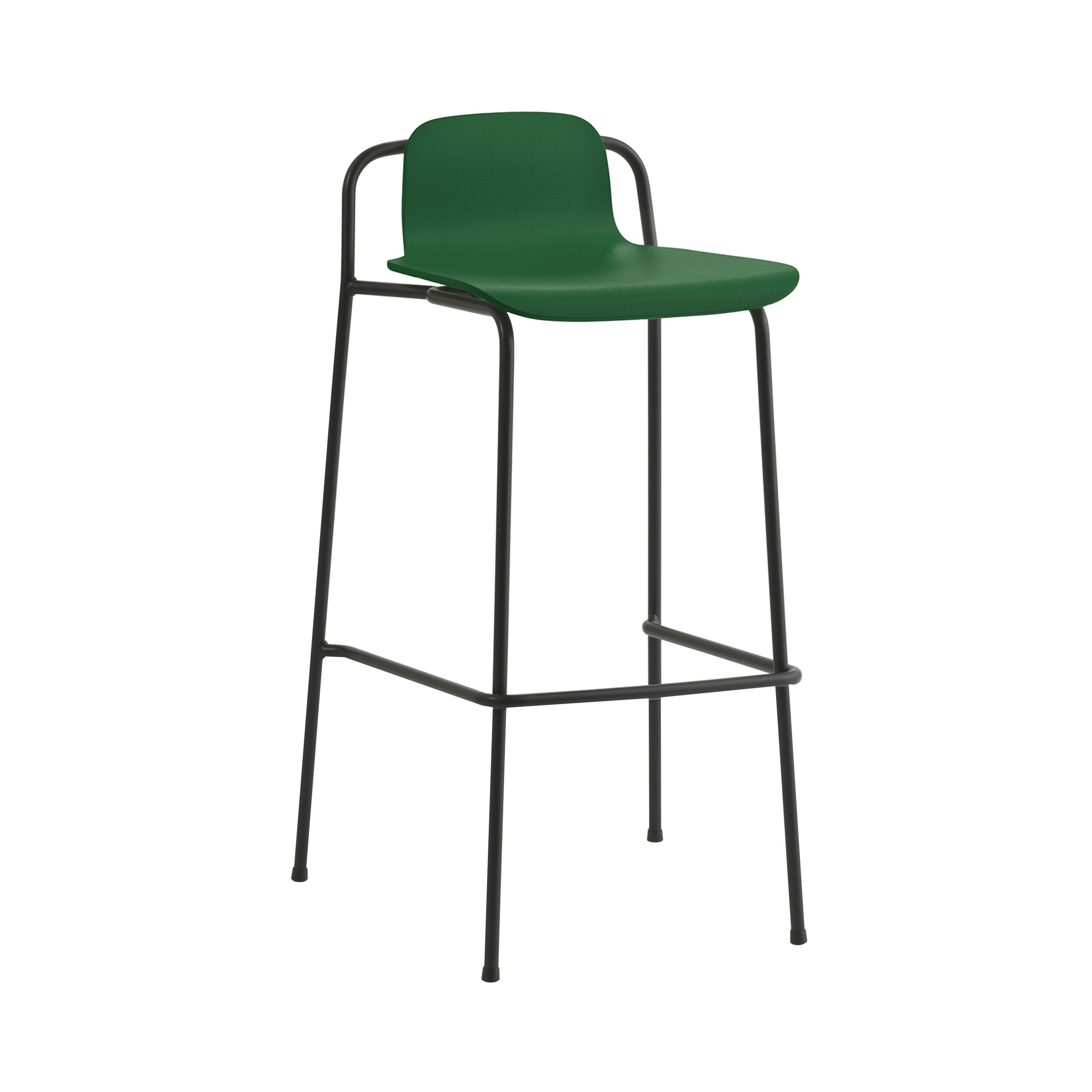 Studio Bar + Counter Stool: Bar + Green