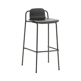 Studio Bar + Counter Stool: Bar + Black